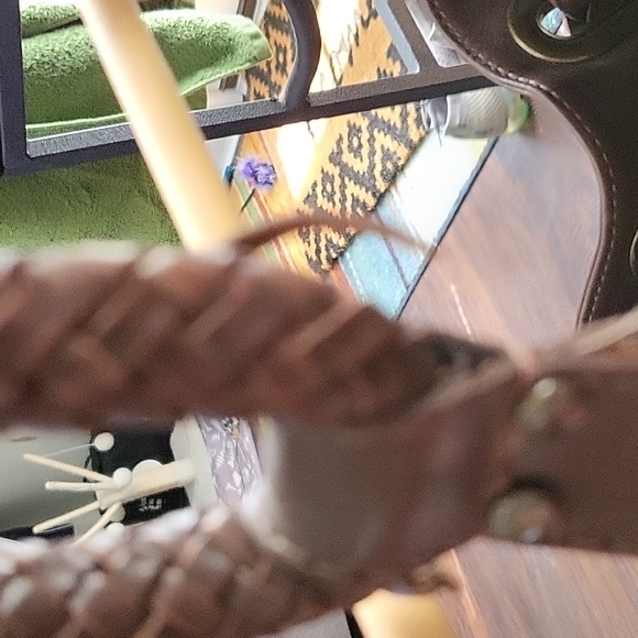 Bridget shuster brown leather handbag - Picture 6 of 6